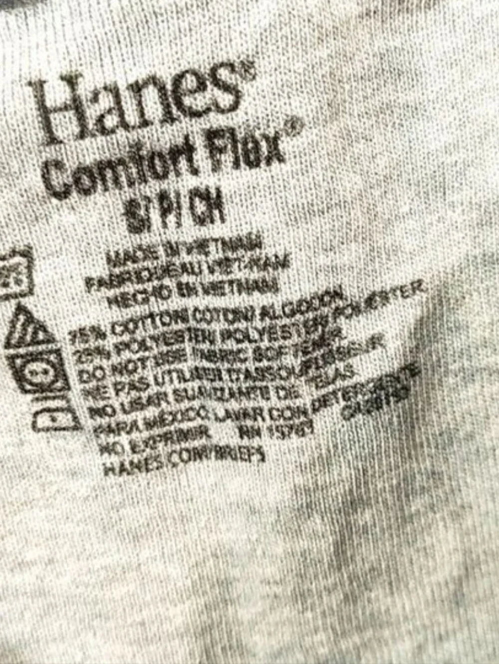 Hanes Comfort Flex Fit Men’s Gray Long Leg Boxer Briefs 2 Pack